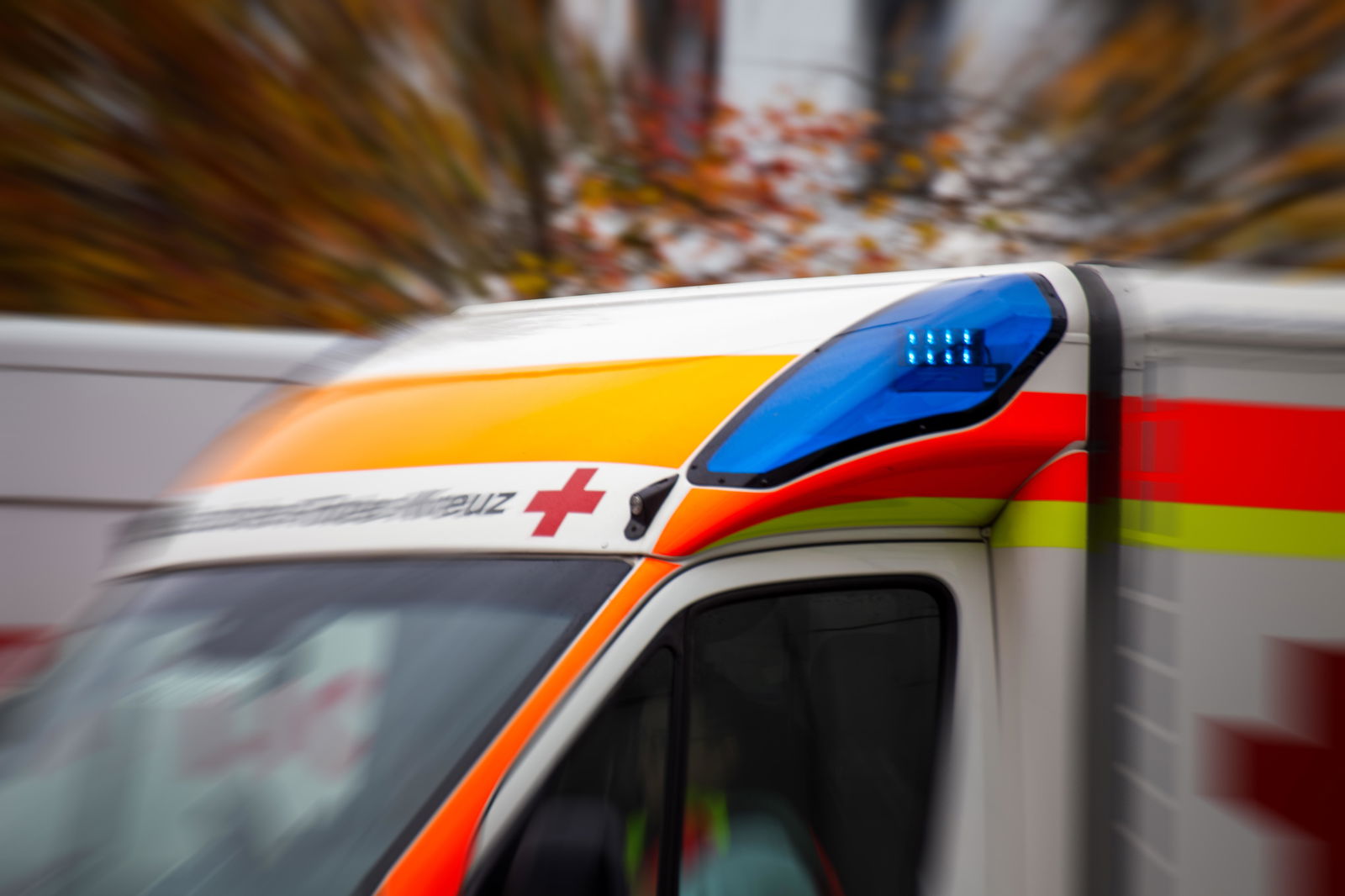 Rettungsfahrzeug vom DRK