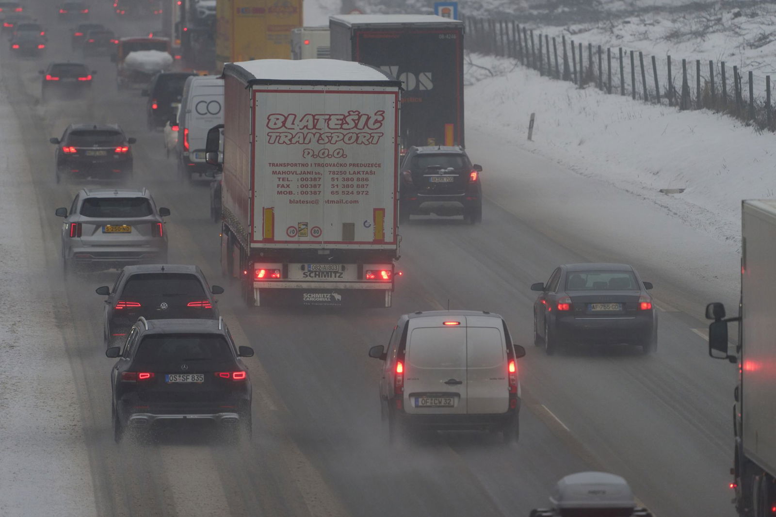 Es gab im vergangenen Jahr rund 22.900 Staus in Rheinland-Pfalz.