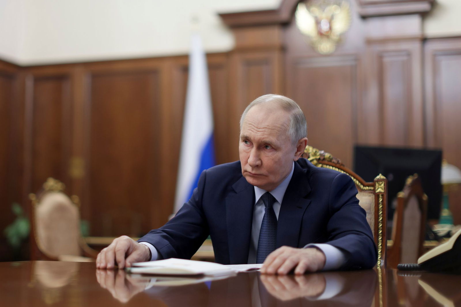 Kann darauf hoffen, dass die Ukraine nicht Nato-Mitglied wird: Russlands Präsident Wladimir Putin. (Archivbild)