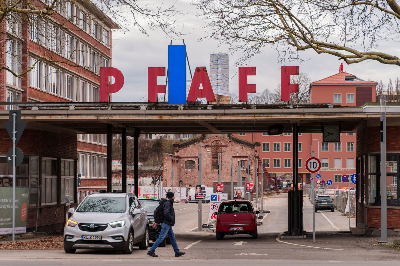 Kaiserslautern steht sinnbildlich für einen Standort im Wandel, ein Beispiel ist das frühere Areal des Nähmaschinenherstellers Pfaff. 