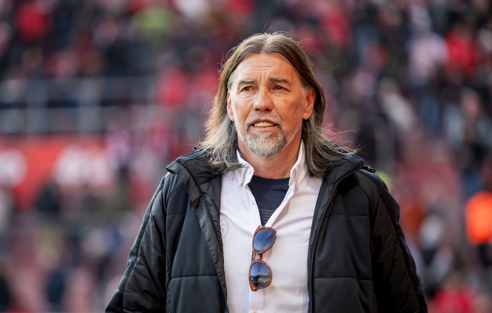 Der langjährige Mainzer Trainer und Sportdirektor Martin Schmidt wurde vor dem Spiel gegen den FC Augsburg feierlich verabschiedet.