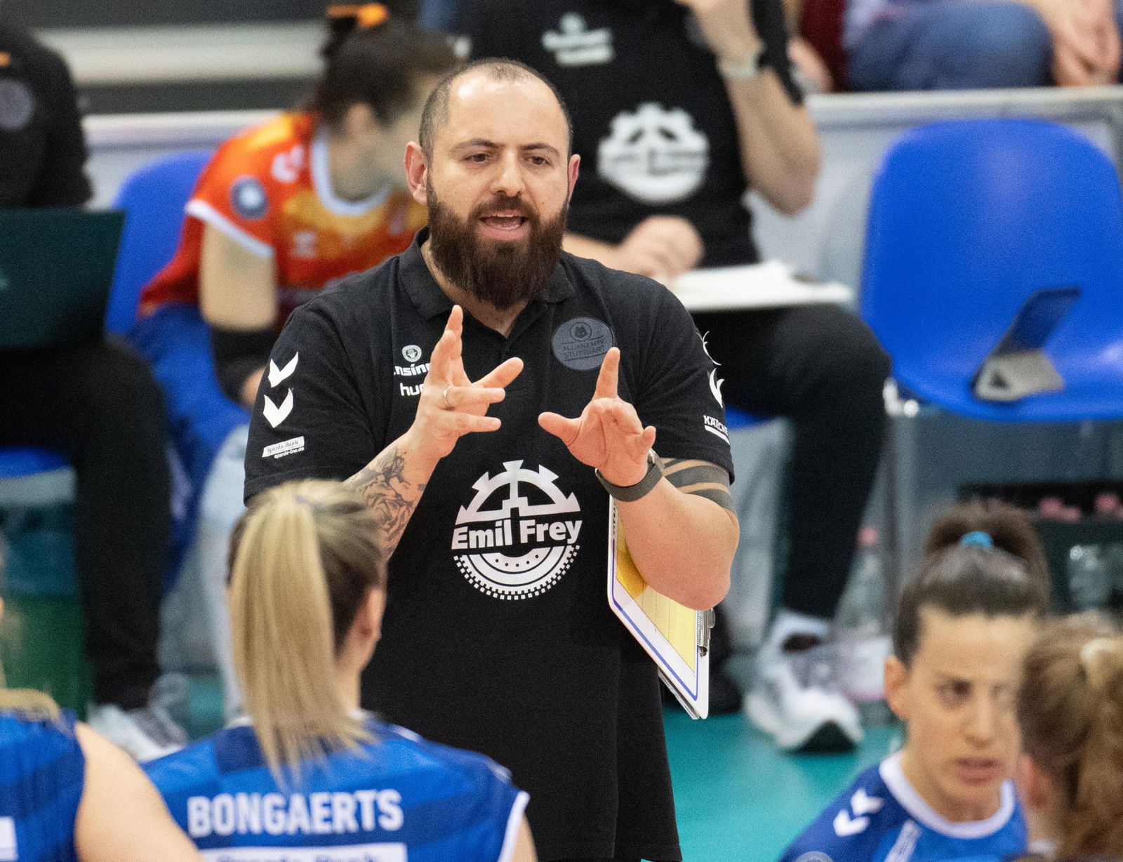 In den Playoffs ist für Konstantin Bitter und die Volleyballerinnen aus Stuttgart Schluss.