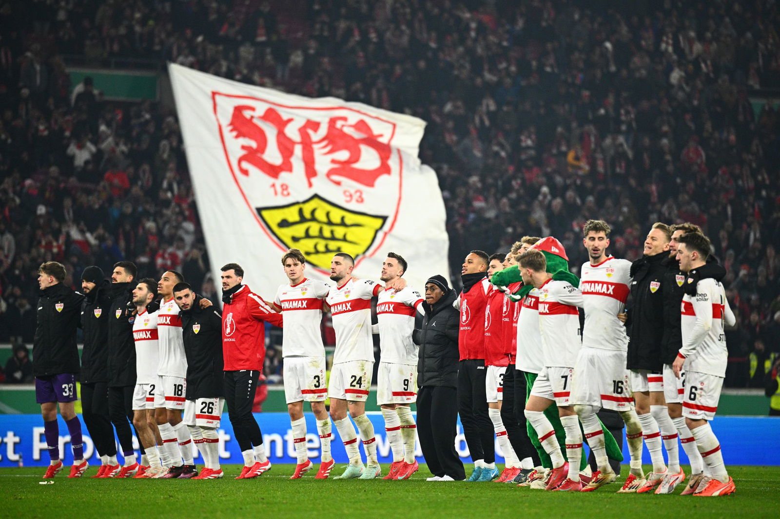 Der VfB Stuttgart steht im DFB-Pokal-Halbfinale.