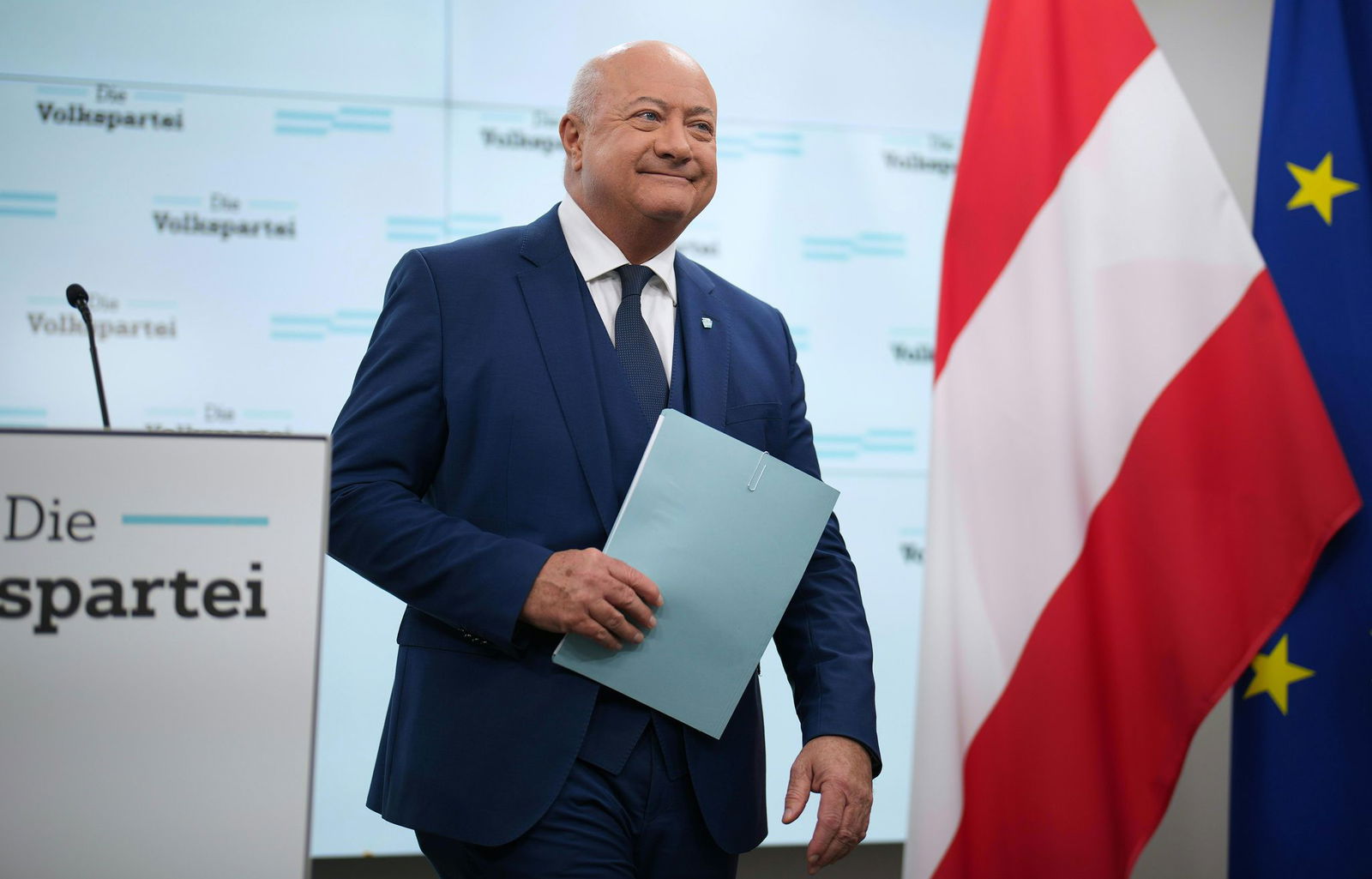 Der konservative Parteichef Christian Stocker wird Kanzler. (Foto: Archiv)