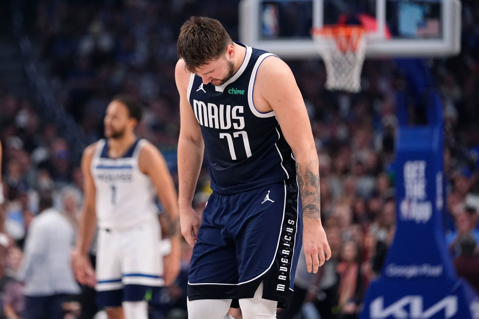 Doncic verabschiedete sich mit emotionalen Worten von den Mavericks-Fans.