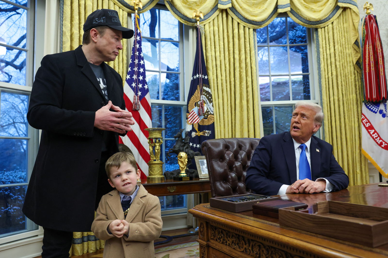 Elon Musk, Donald Trump & Lil X