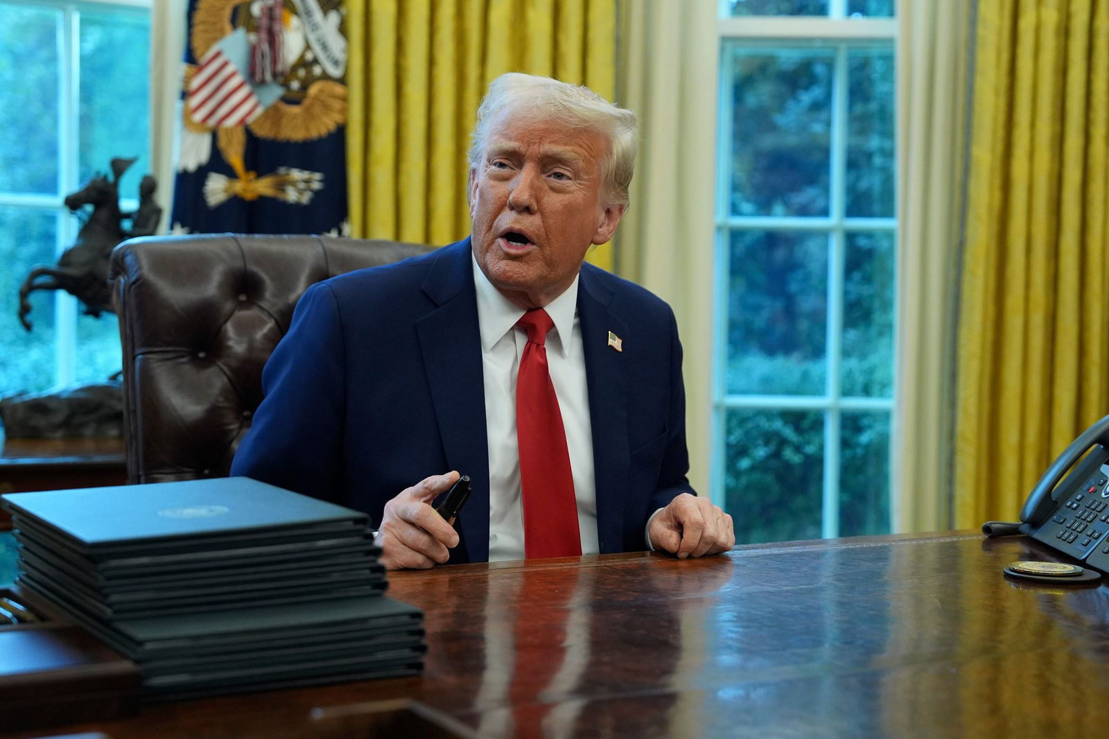 US-Präsident Trump will den Ukraine-Krieg zum Erreichen eigener wirtschaftlicher Ziele nutzen.