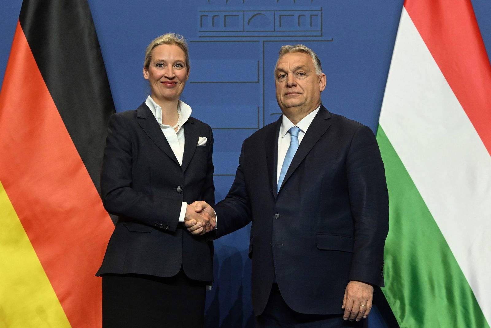 Das Treffen zwischen Weidel und Orban wurde inszeniert wie ein Staatsbesuch. 