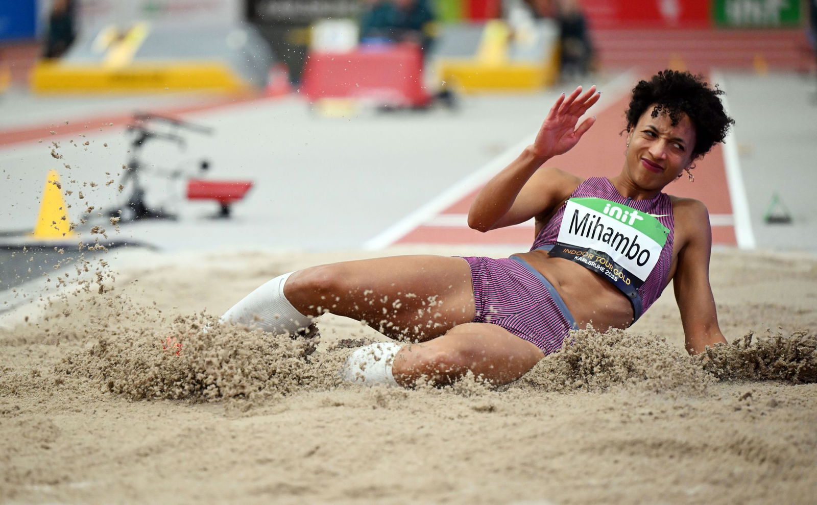 Balken oder Zone? Hauptsache weit: Malaika Mihambo.