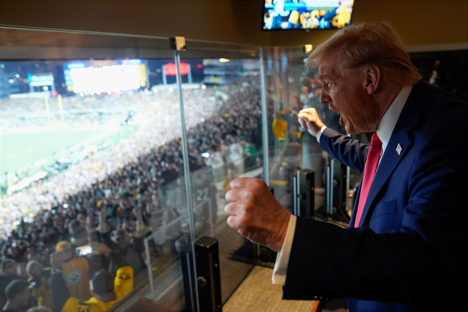Trump will als erster amtierender Präsident einen Super Bowl vor Ort verfolgen.