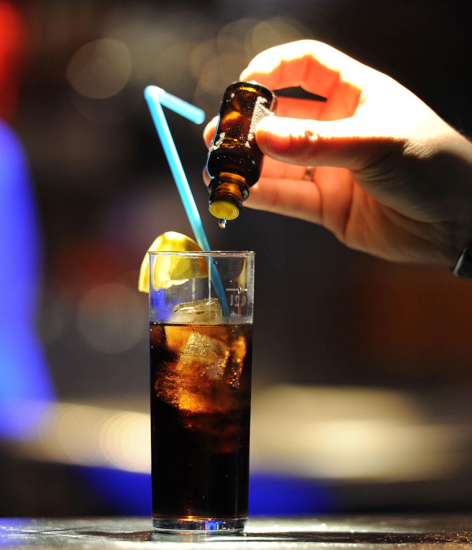 K.o. Tropfen in einem Getränk