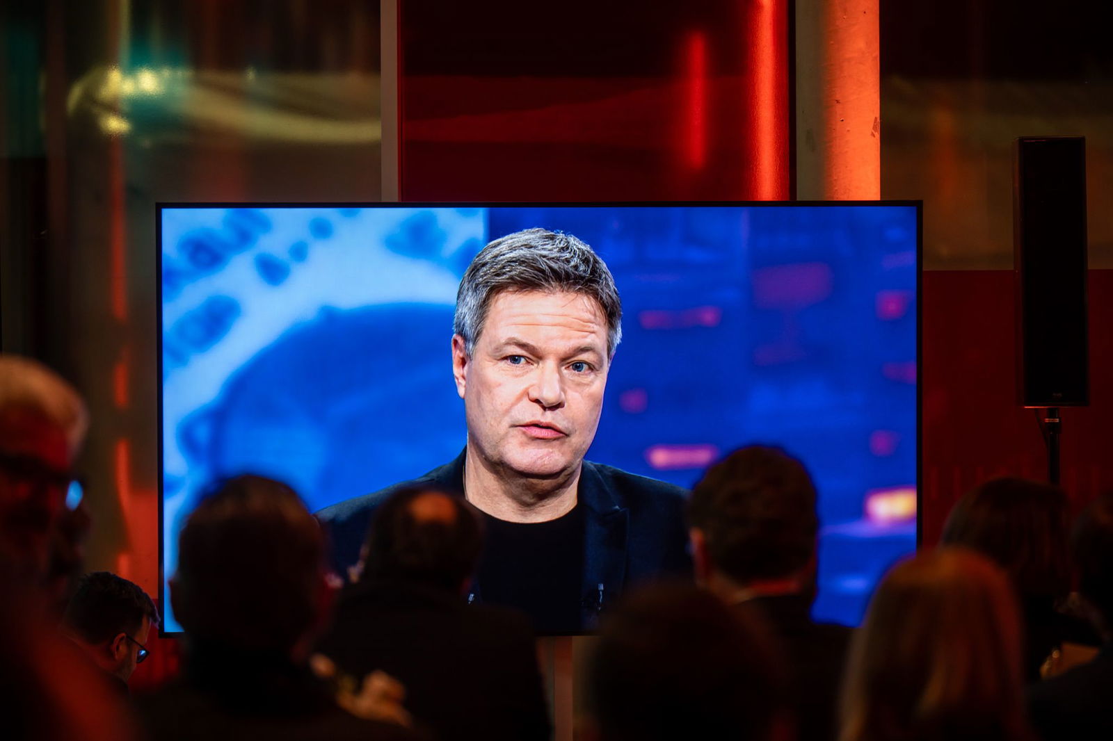 Grünen-Frontmann Robert Habeck wurde von den befragten Zuschauerinnen und Zuschauern als sympathischster Kandidat bewertet.