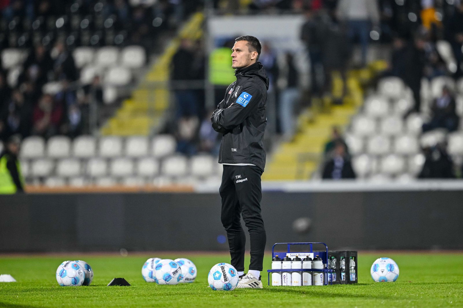 Trainer Thomas Wörle und seine Ulmer fuhren mit dem Mannschaftsbus der Fortuna aus Düsseldorf zurück.