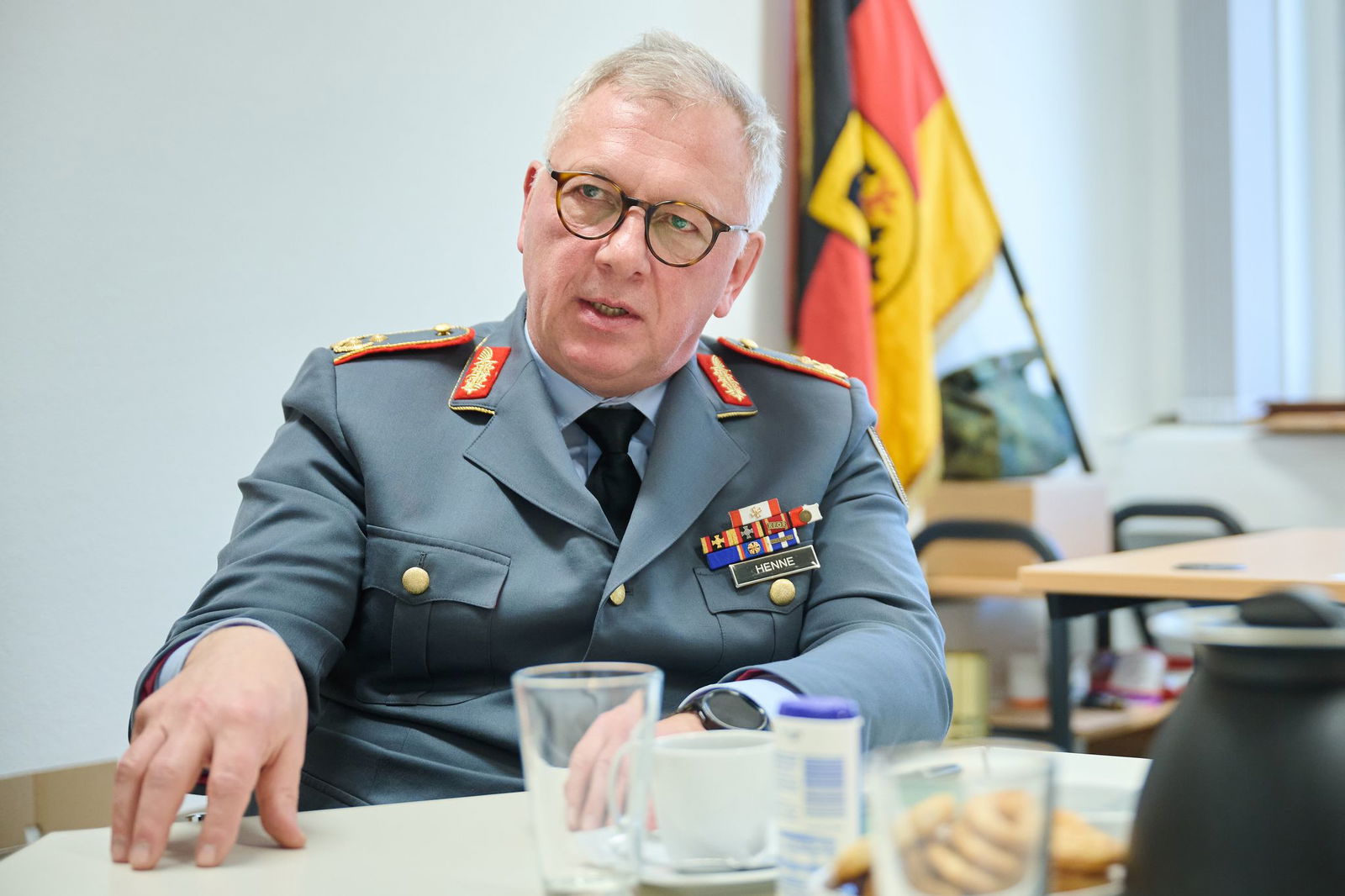 Andreas Henne - designierter Kommandeur Heimatschutzdivision