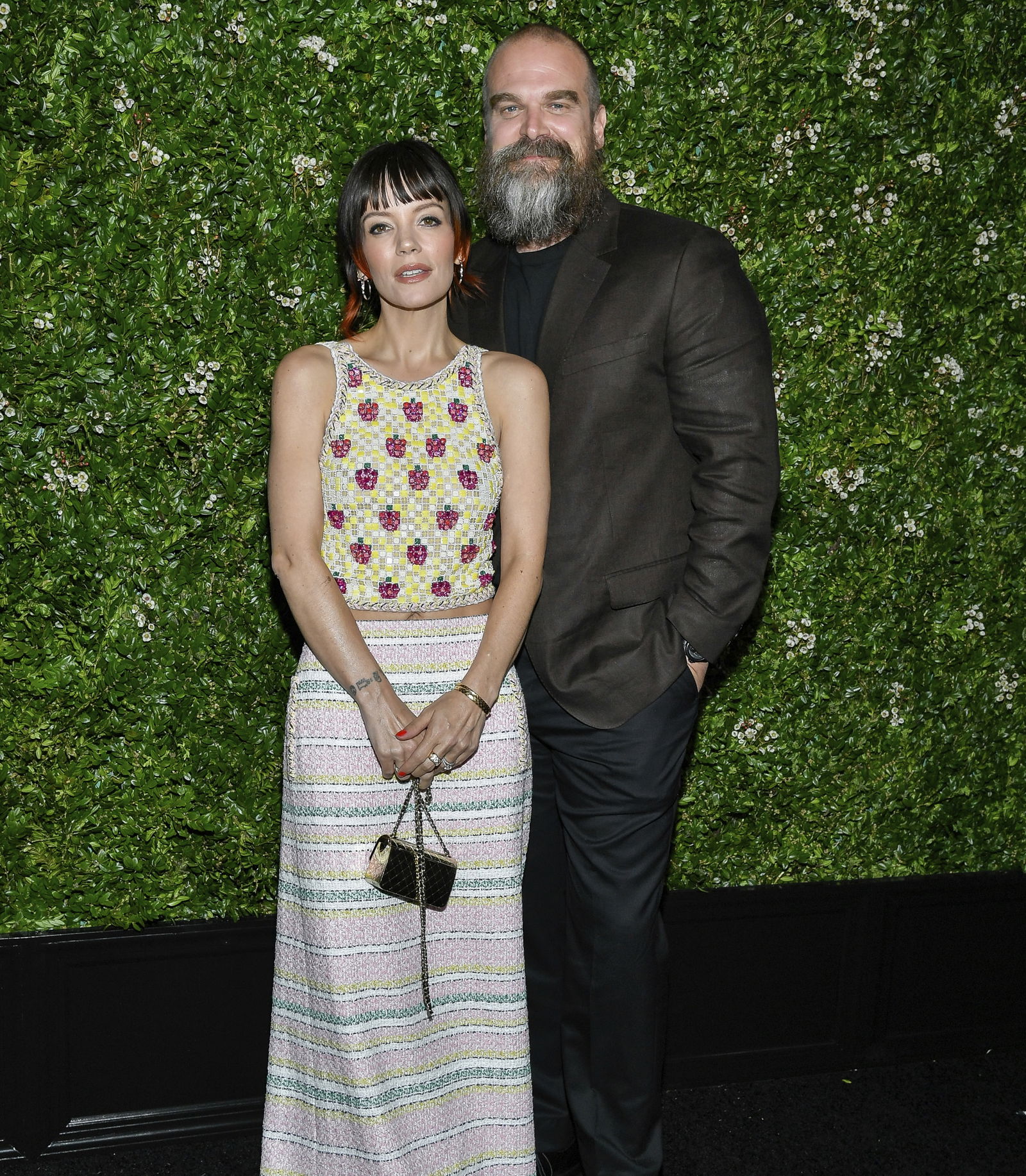 Lily Allen x David Harbour