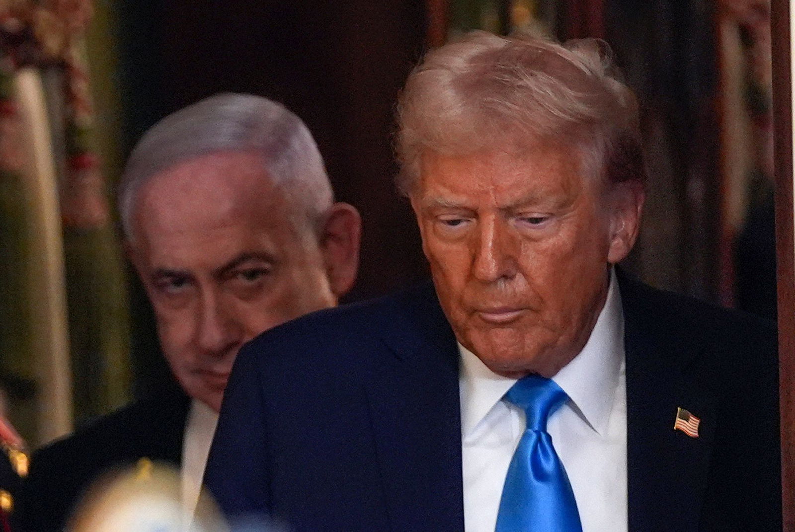 US-Präsident Donald Trump und der israelische Ministerpräsident Benjamin Netanjahu. 
