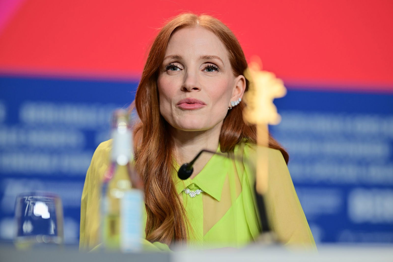 Jessica Chastain während der Pressekonferenz zum Wettbewerbsfilm «Dreams».