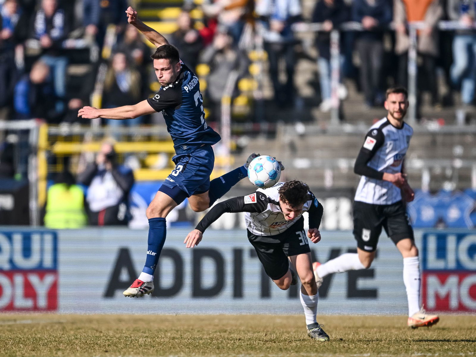 Hoffmeier und Krattenmacher im Zweikampf.