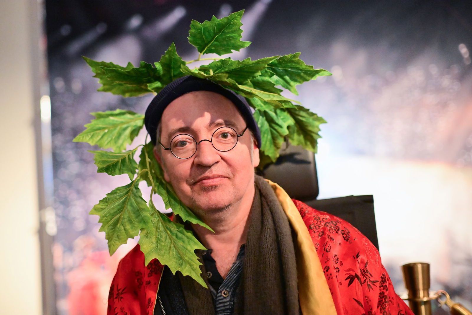 Rainald Grebe, Kabarettist und Liedermacher, bei einer Preview der 3sat-Doku «Rainald Grebe: Der Tod im Leben - Unheilbar krank zum größten Auftritt».