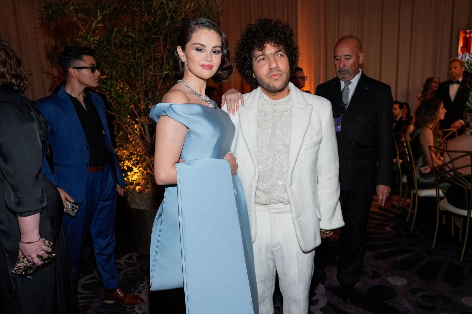 Selena Gomez und ihr Partner Benny Blanco haben ein gemeinsames Album angekündigt. (Archivbild)