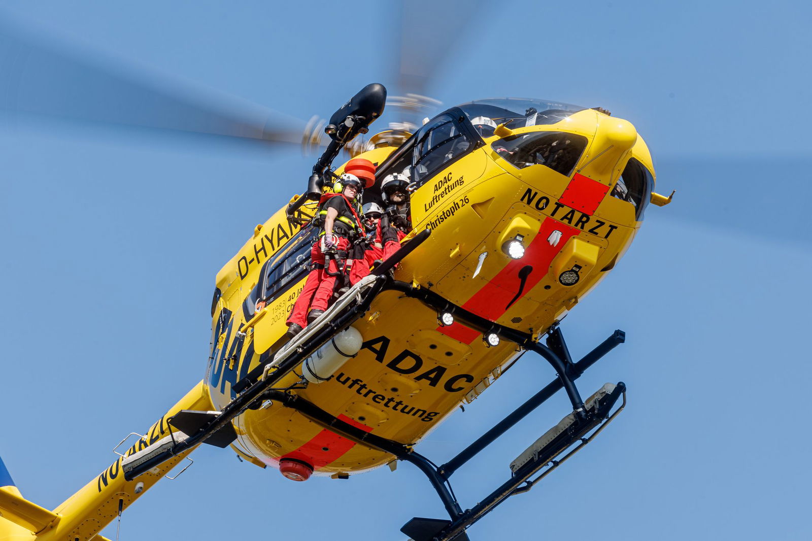 In Rheinland-Pfalz hoben die Rettungshelikopter des ADAC 2024 etwas seltener ab. (Symbolbild)