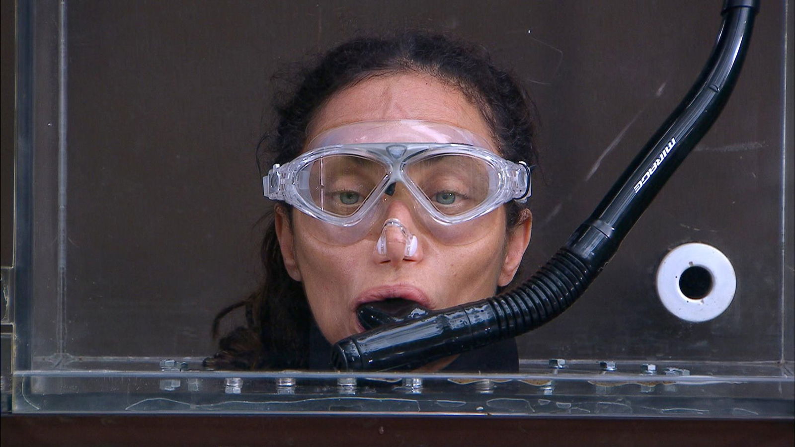 Lilly Becker in ihrer letzten Dschungelprüfung, die sie abbrechen musste.