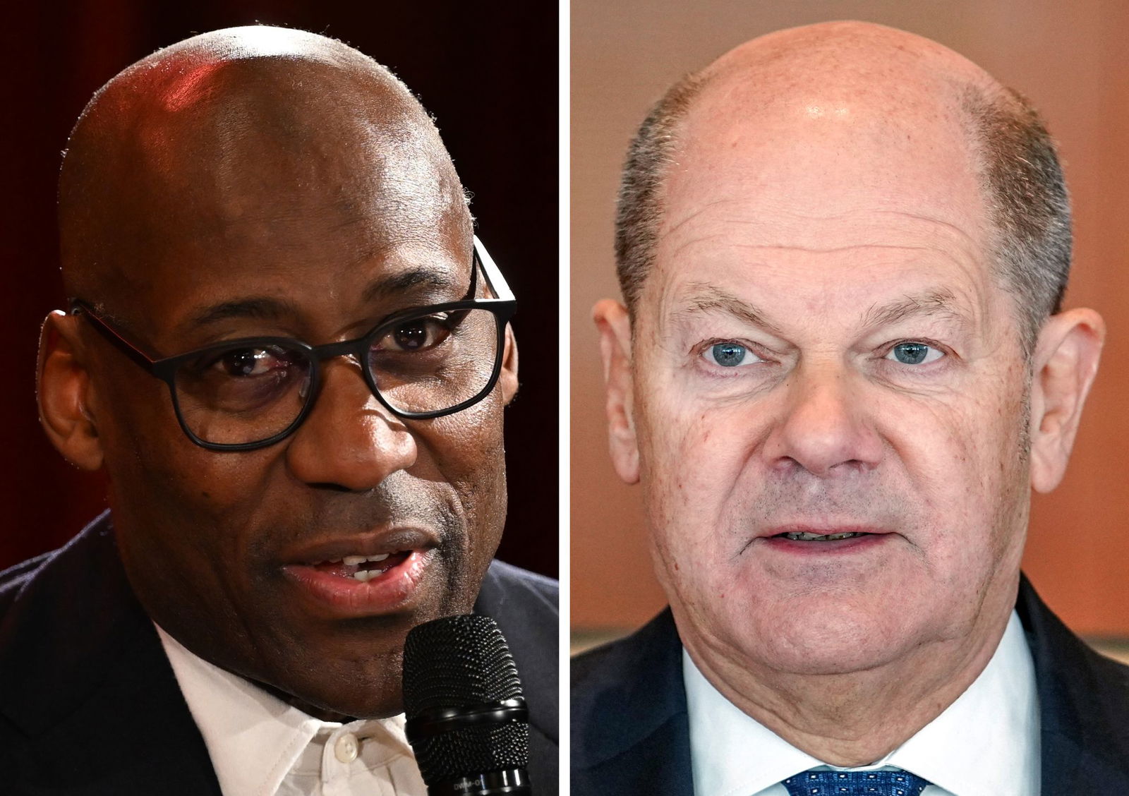 Kanzler Olaf Scholz nennt Berlins Kultursenator Joe Chialo auf einer Party einen Hofnarren. (Archivfoto)