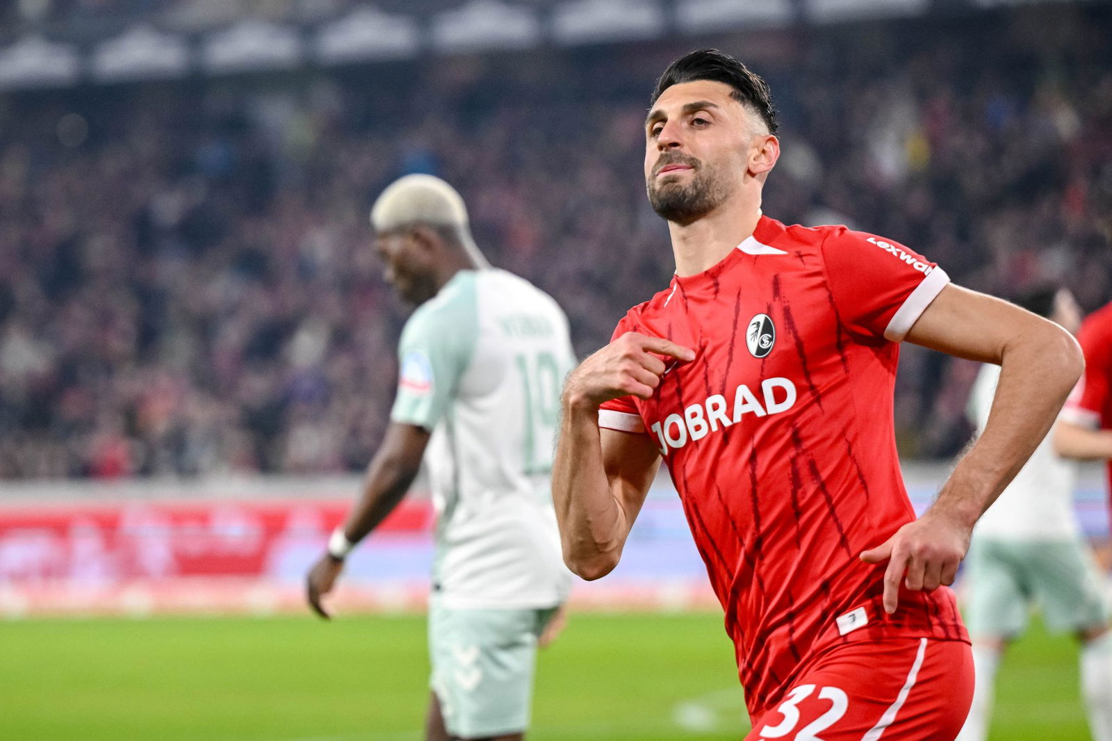 Vincenzo Grifo traf gegen Bremen doppelt.