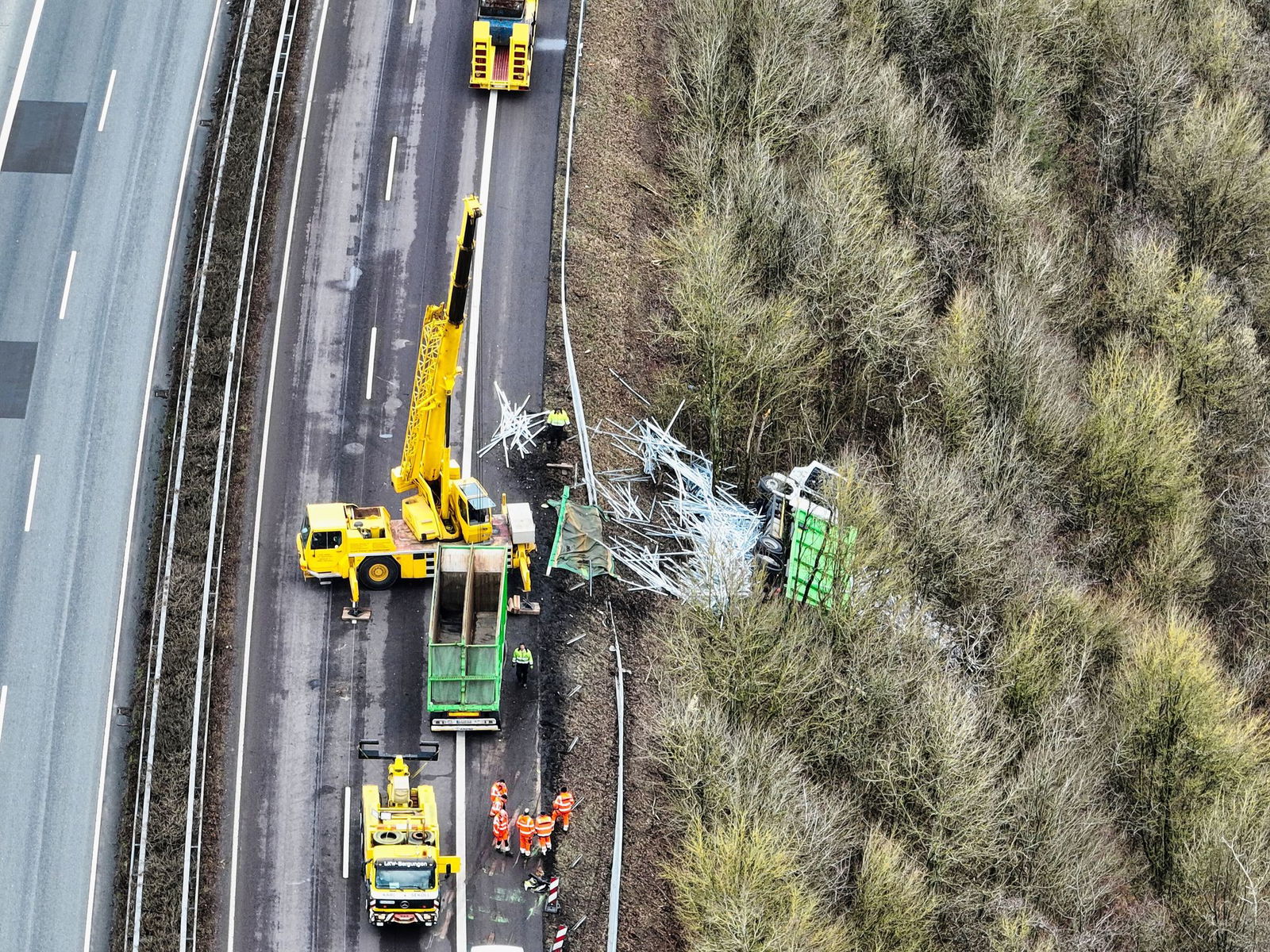 Wieder frei ist die A8 in Rheinland-Pfalz nach einer Sperrung wegen eines Unfalls. 