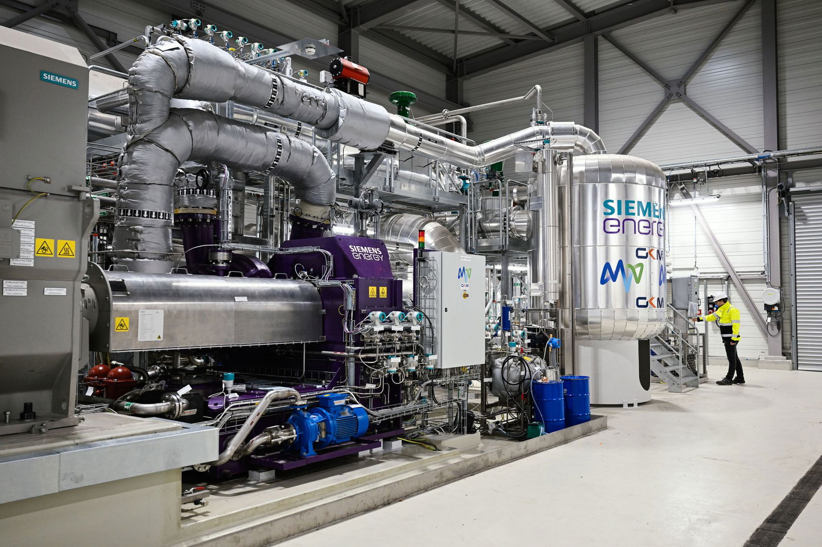 Die Anschaffungskosten für solche Pumpen sind enorm. 