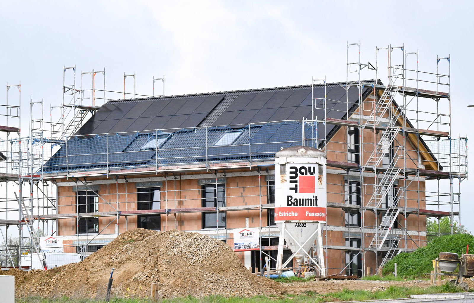 Schwäbisch-Hall-Chef: «Die Talsohle in der Baufinanzierung ist durchschritten und eine Belebung im Markt spürbar». (Symbolbild)