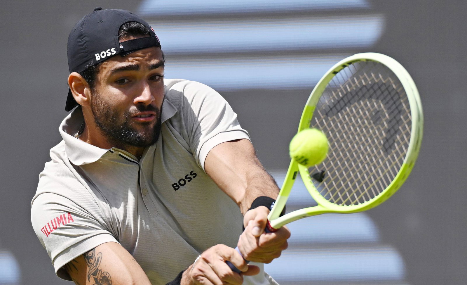 Matteo Berrettini strebt im Juni auf dem Weissenhof seinen dritten Stuttgart-Titel an. 