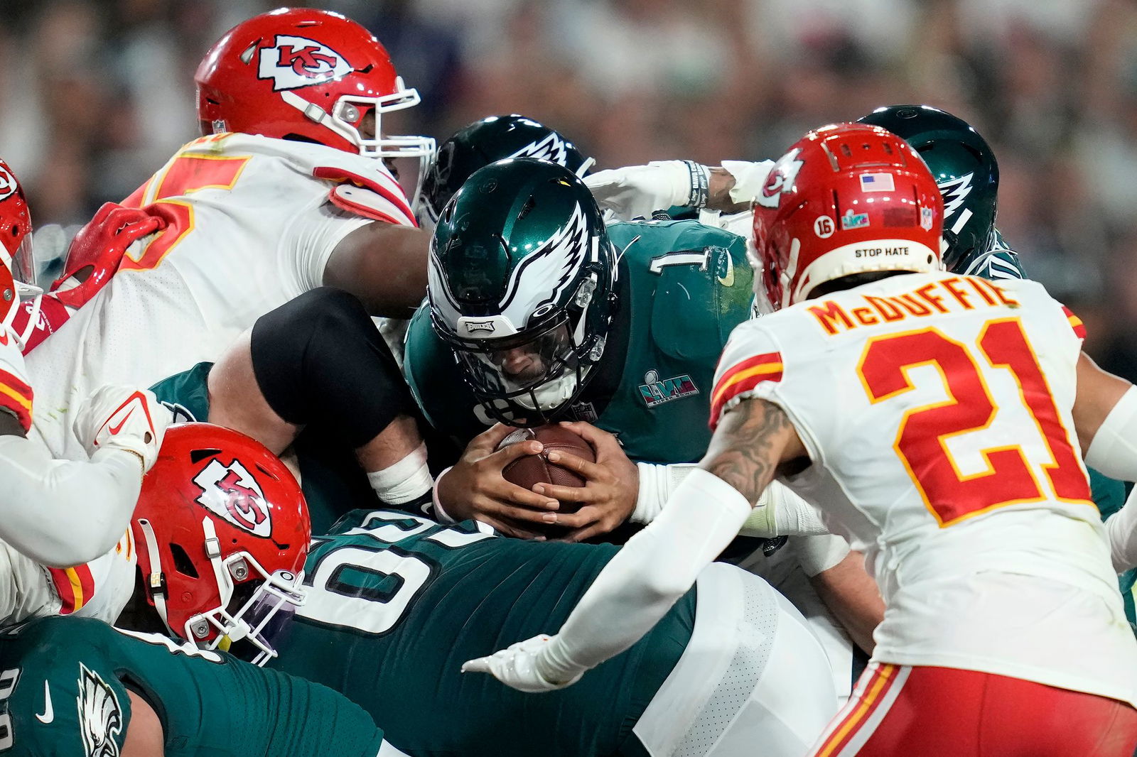 Hurts und die Eagles wollen es besser machen als vor zwei Jahren