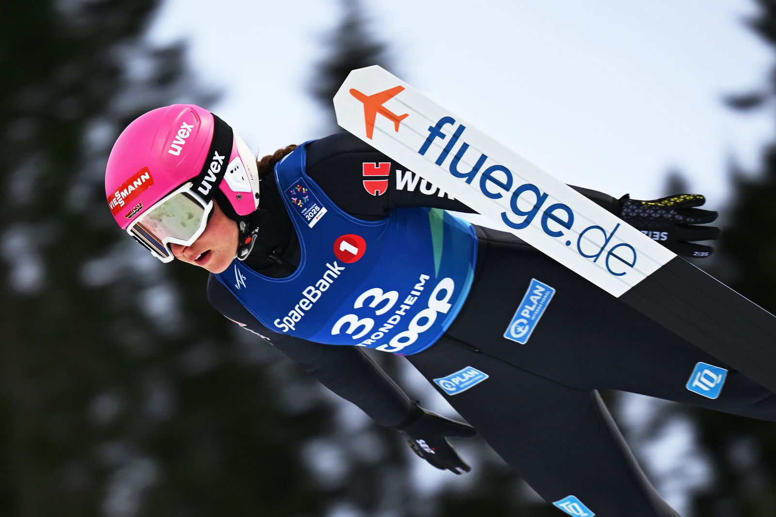 Armbruster in ihrer schwächeren Disziplin.