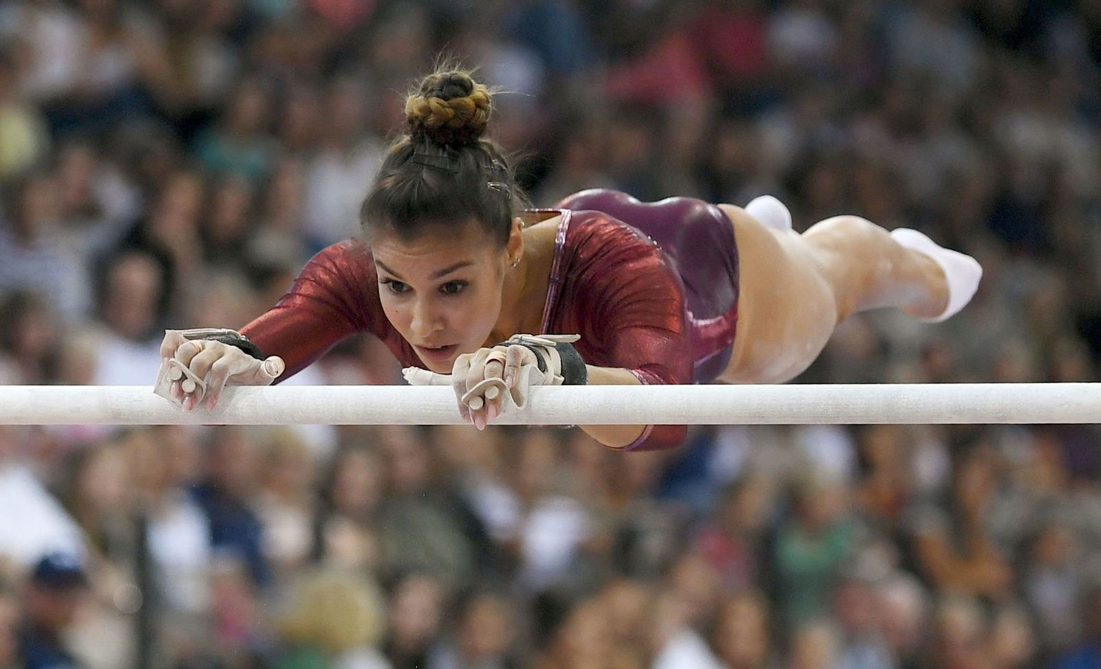 Für Michelle Timm ist der Umgang mit dem Turn-Skandal von Stuttgart eine emotionale Herausforderung.