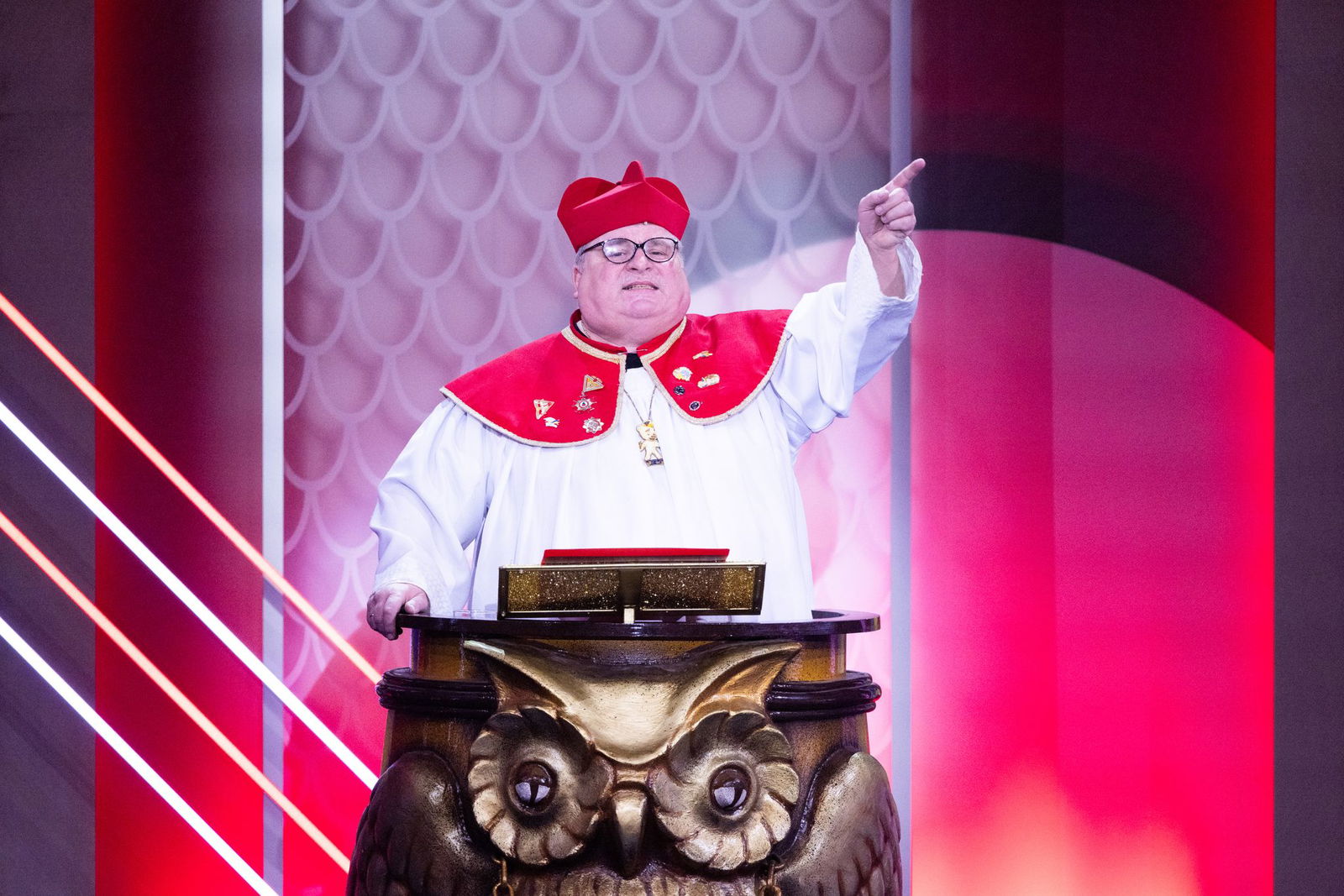 Der Sitzungspräsident und Obermessdiener Andreas Schmitt ist aus gesundheitlichen Gründen in diesem Jahr nicht bei «Mainz bleibt Mainz» dabei. (Archivbild) 