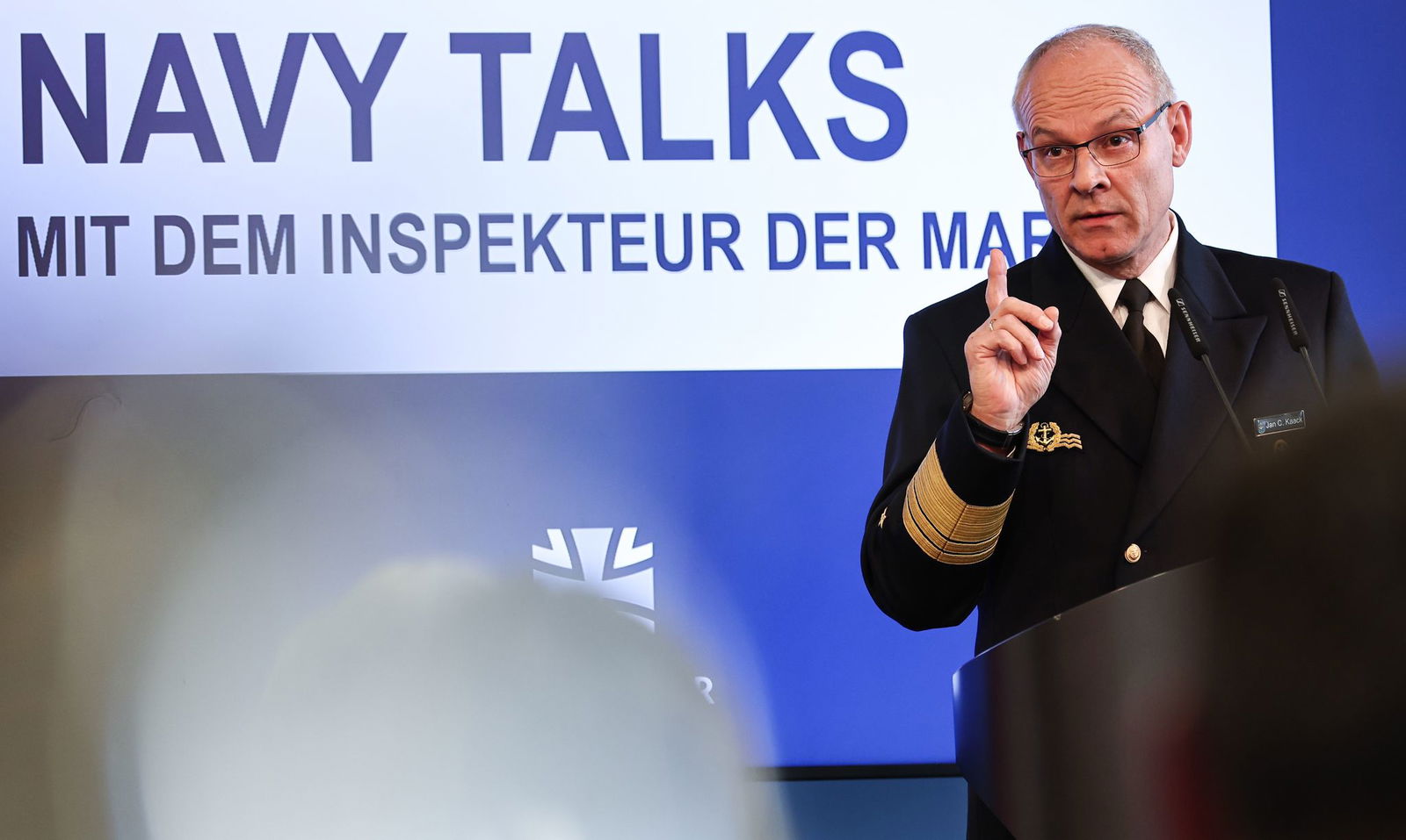 Pressegespräch "Navy Talks"