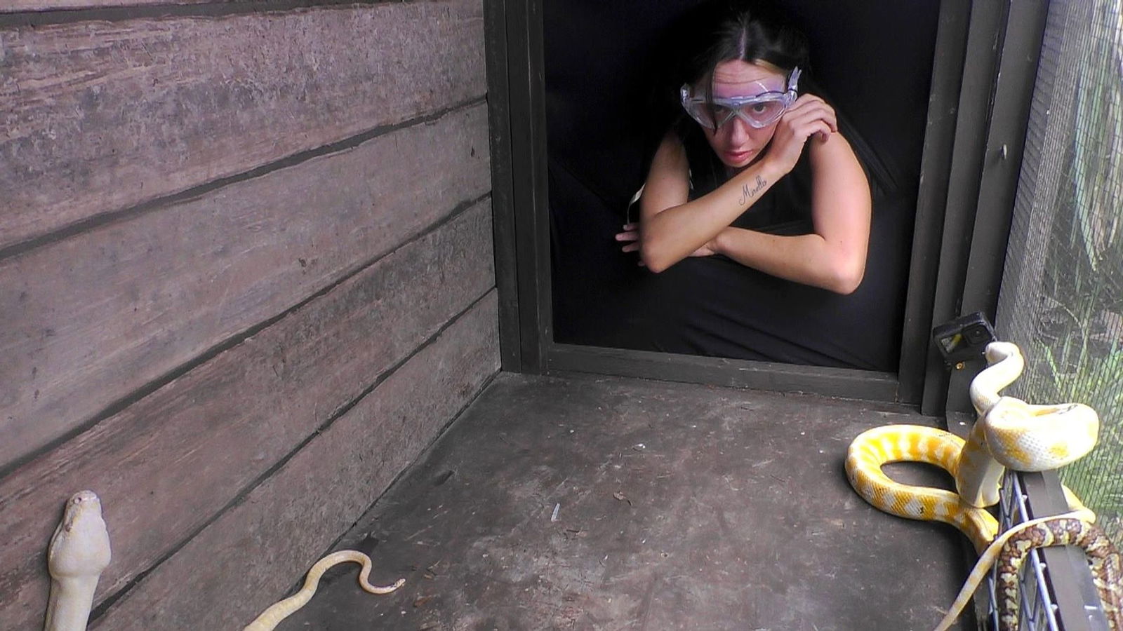 Alessia Herren musste ihre Prüfung abbrechen - glaubte aber, dass ihr Vater Willi dennoch stolz gewesen wäre.