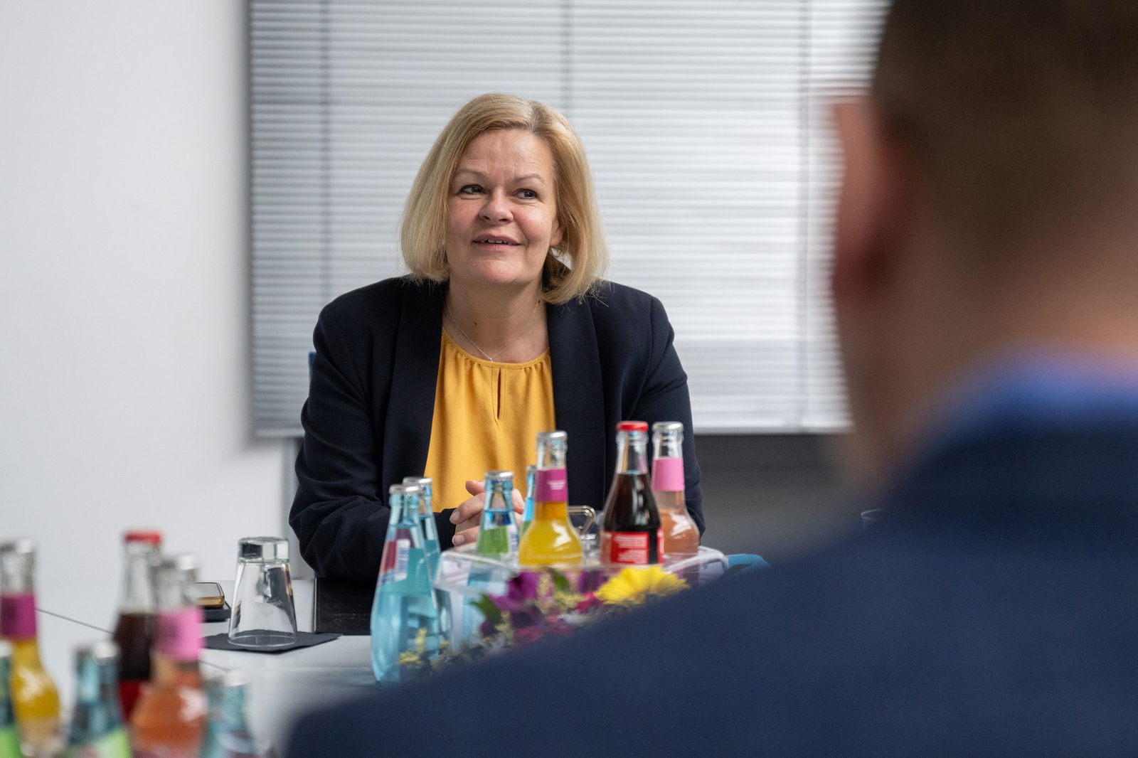 Bundesinnenministerin Nancy Faeser vertritt bei den Tarifverhandlungen für den öffentlichen Dienst die Arbeitgeberseite.