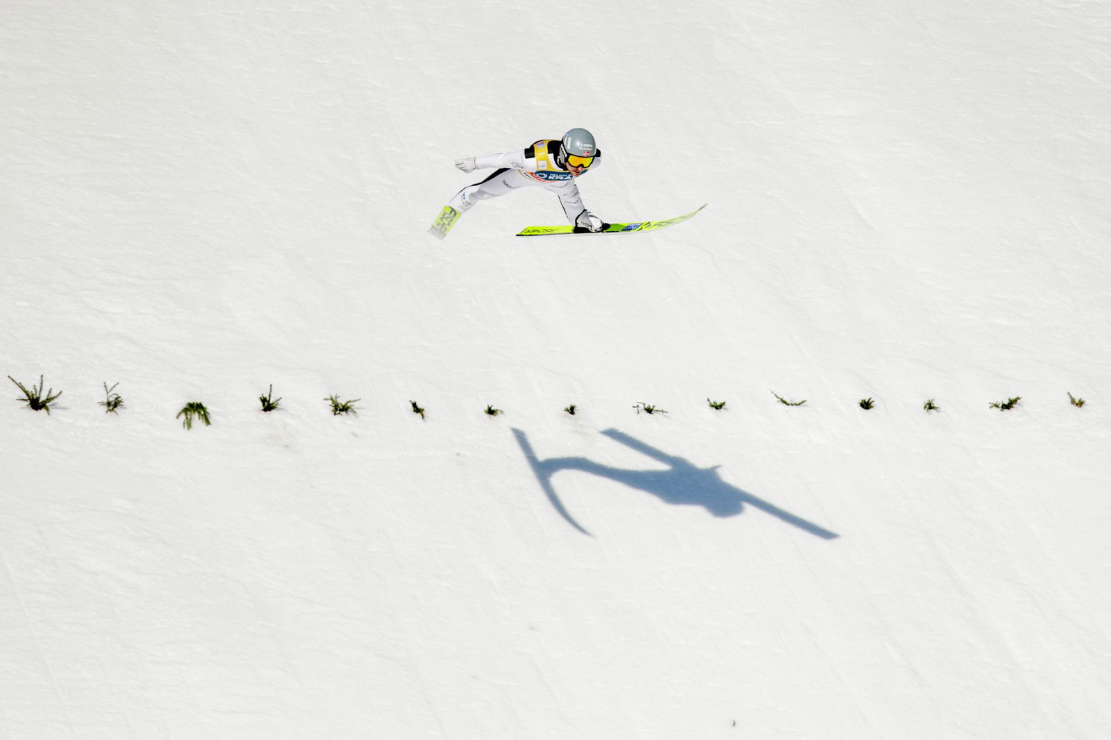 Heimspiel für den Weltmeister: Norwegens Jarl Magnus Riiber auf der Schanze.
