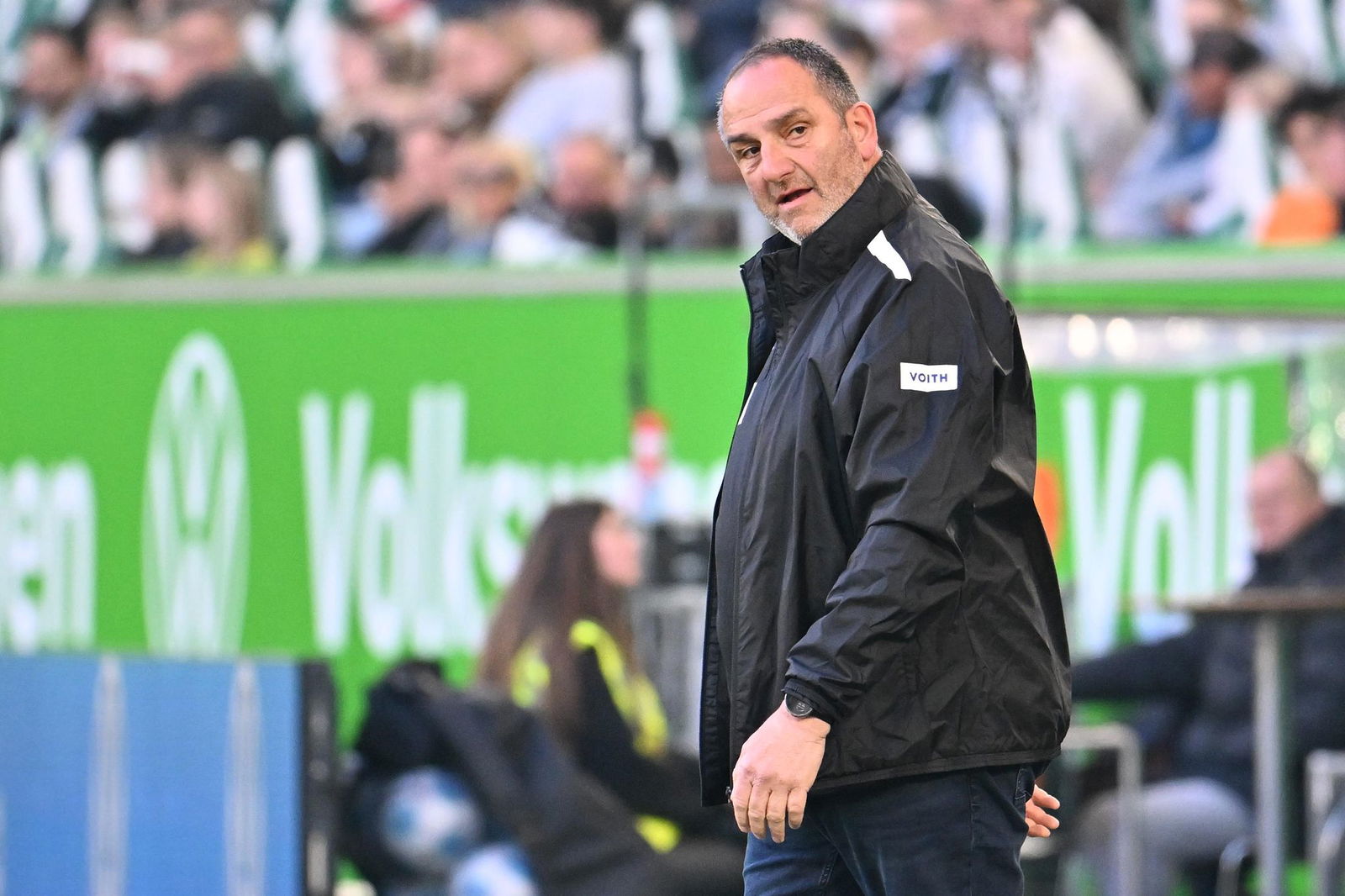 Heidenheims Frank Schmidt bei seinem 700. Pflichtspiel als Trainer des FCH.