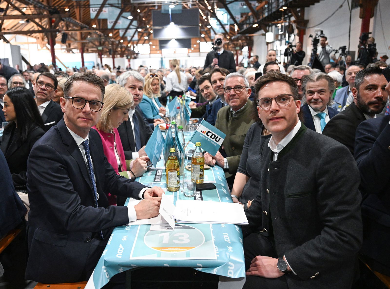 Bei der CDU war Generalsekretär Carsten Linnemann zu Gast.