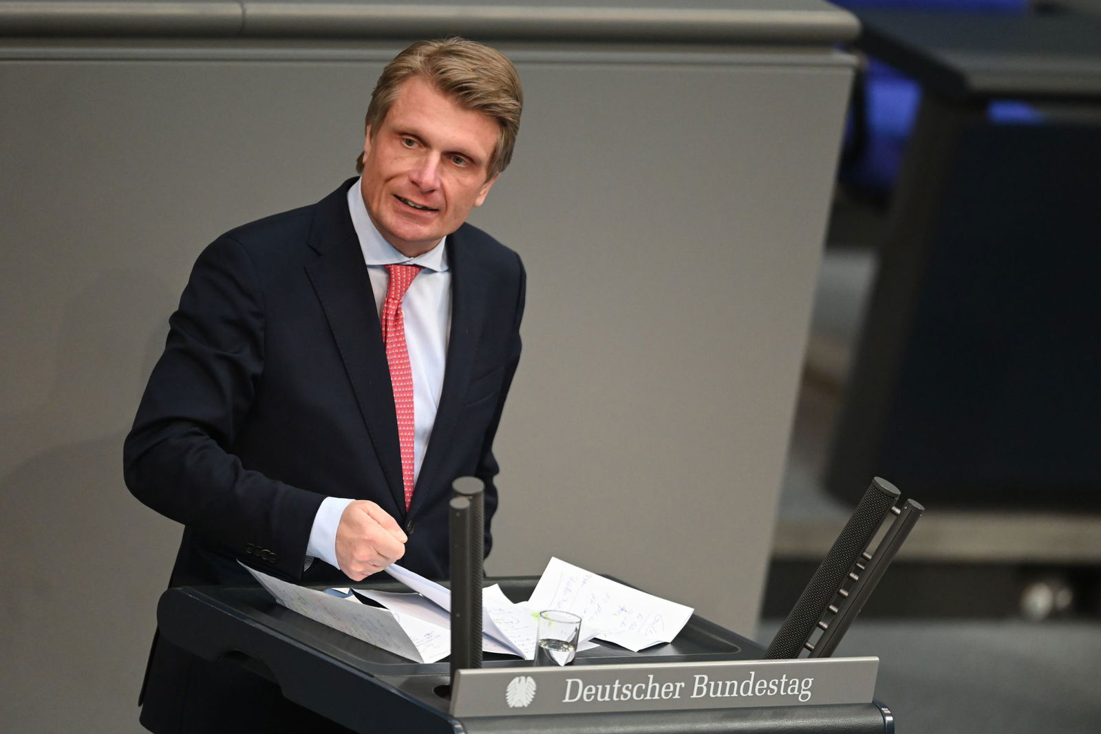 Thomas Bareiß (CDU) gehört dem Bundestag seit 2005 an. An den Koalitionsverhandlungen nimmt er als Mitglied der Arbeitsgruppe Verkehr und Infrastruktur, Bauen und Wohnen teil. (Archivfoto)