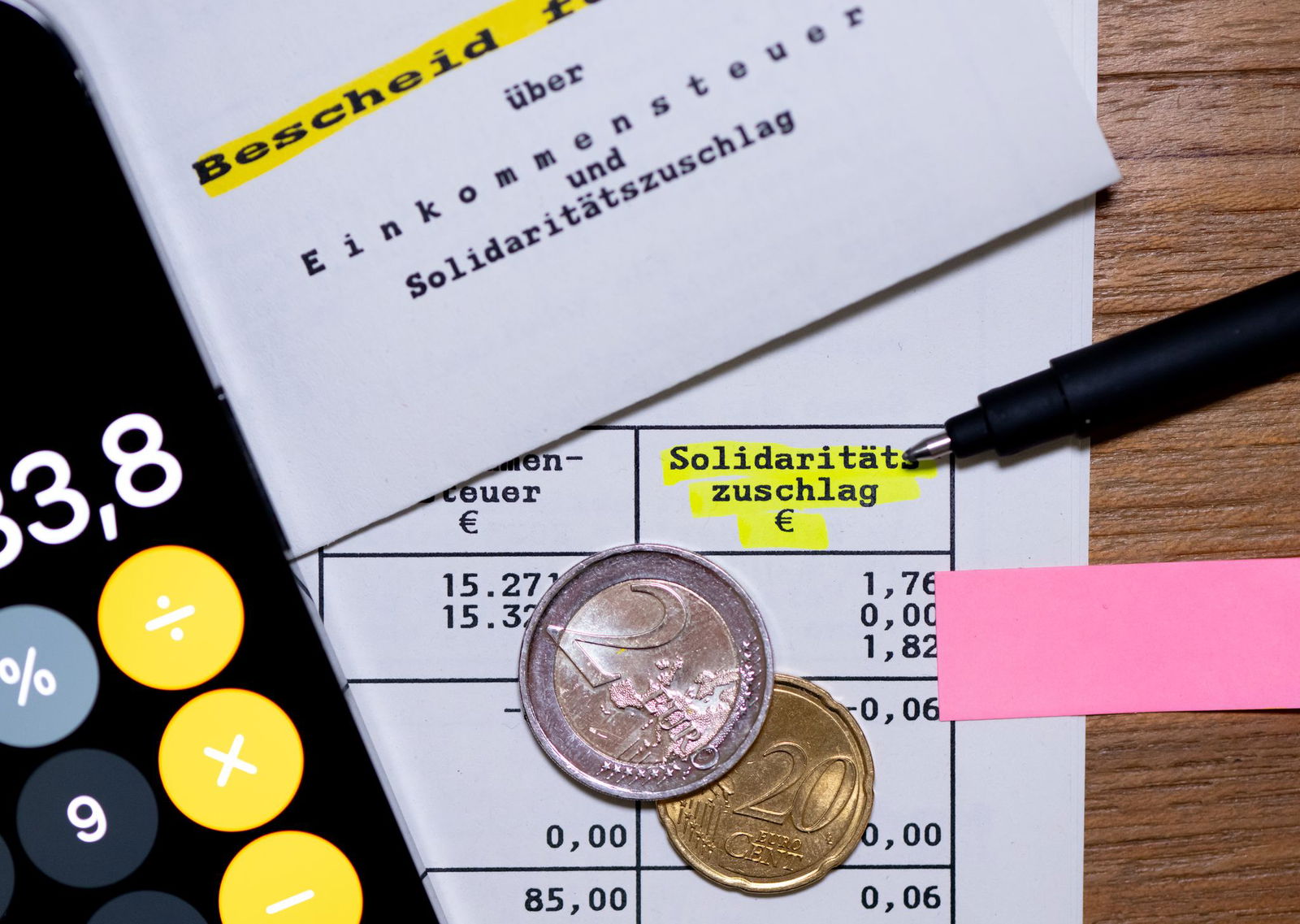 Für 90 Prozent der Steuerpflichtigen wurde der Soli Ende 2020 bereits abgeschafft. (Symbolbild)