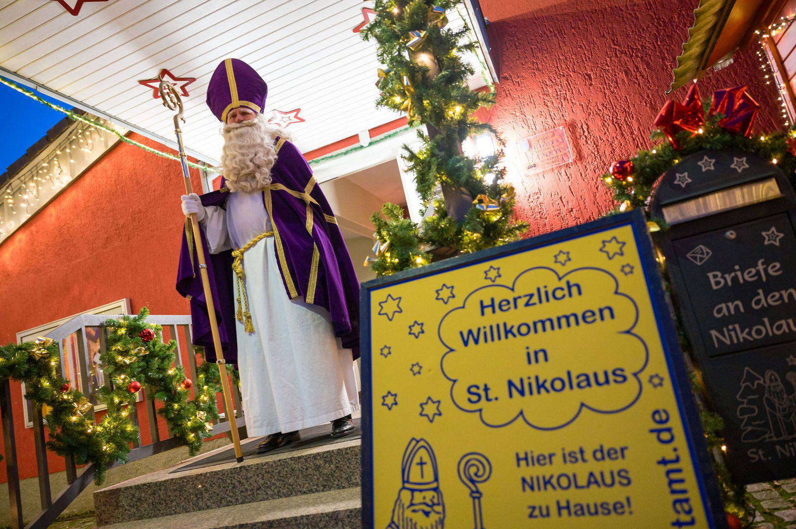 Jedes Jahr schreiben mehr als 30.000 Kinder an den Nikolaus in St. Nikolaus. (Archivbild)