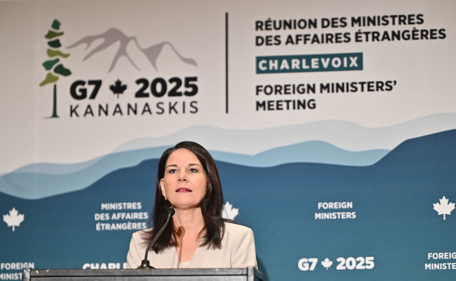 Für Annalena Baerbock war es die wohl letzte große Reise als Außenministerin.