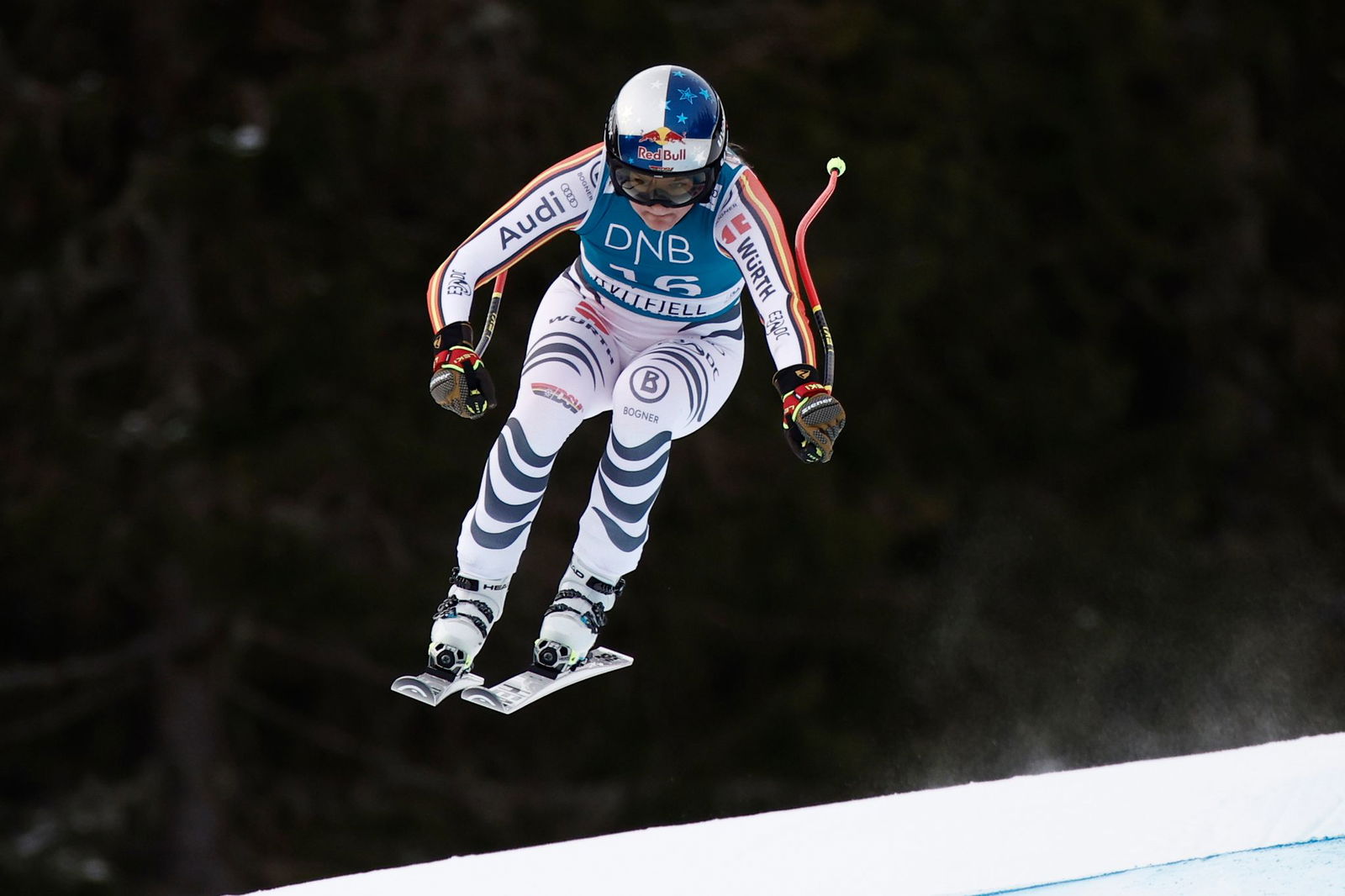Knappe Sache: Emma Aicher lag letztlich 0,03 Sekunden vor der US-Amerikanerin Lauren Macuga.