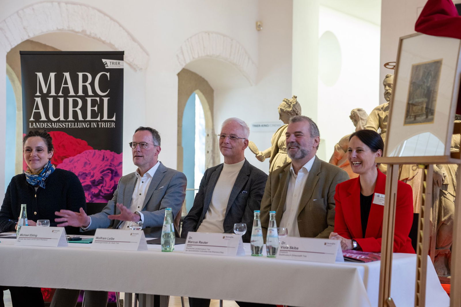 Die Macher der Marc Aurel-Landesausstellung informieren über Stand der Vorbereitung.