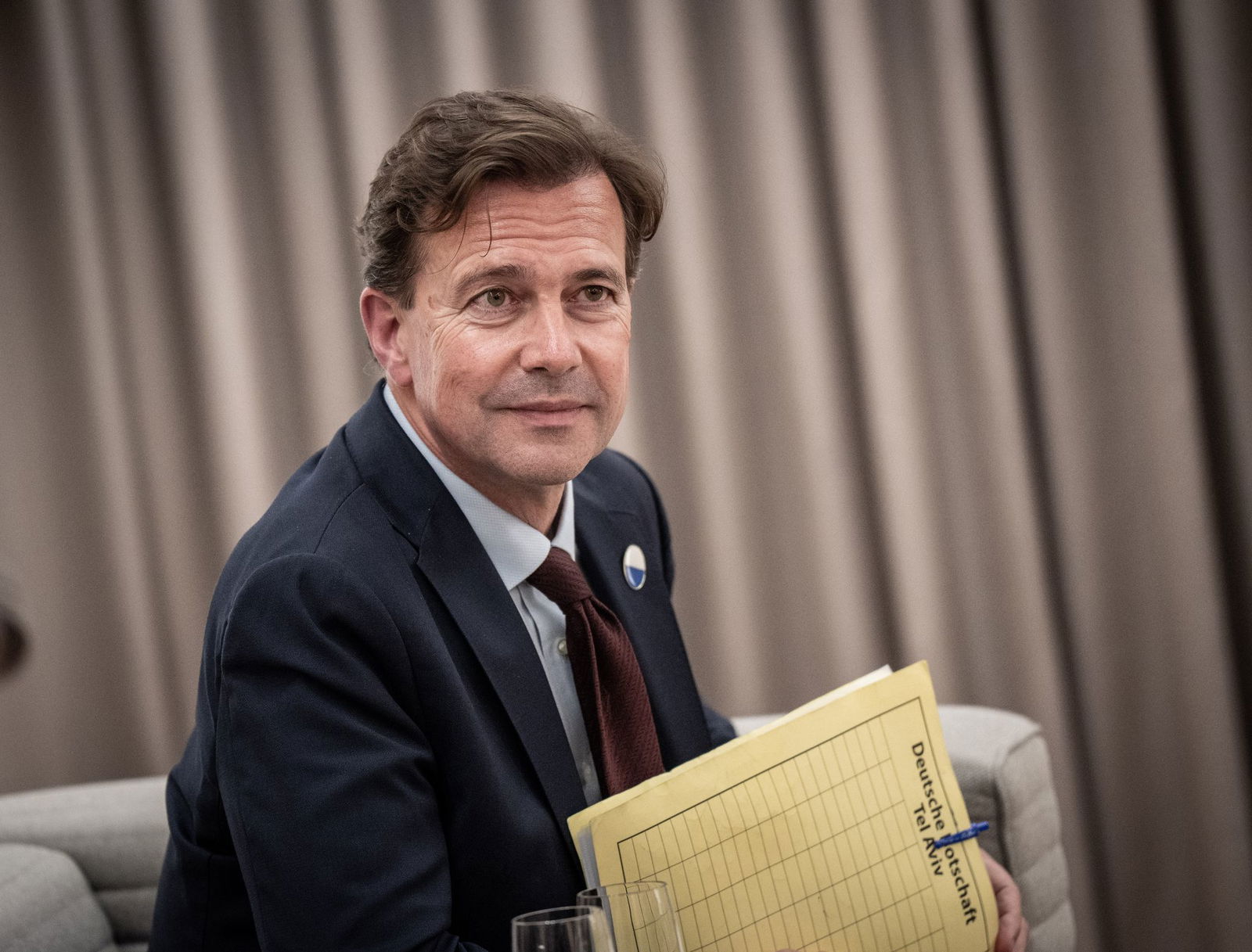 Der deutsche Botschafter Steffen Seibert kritisiert Israels Stopp für Gaza-Hilfslieferungen. (Archivbild)