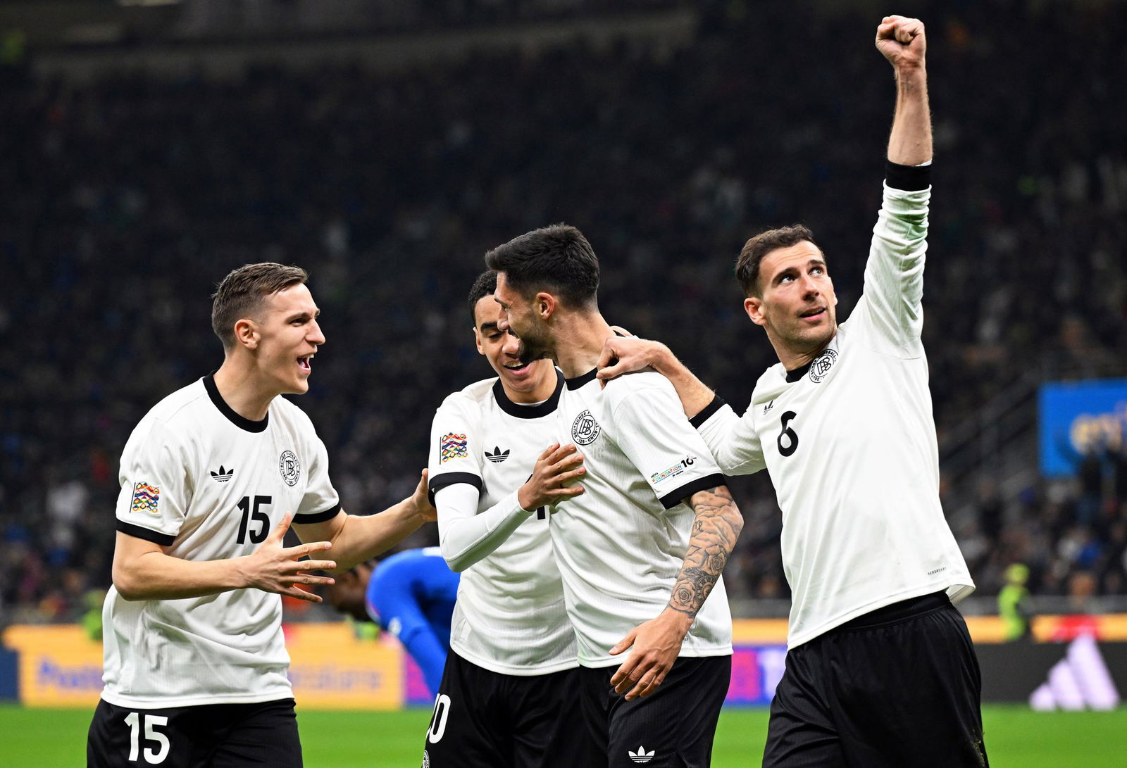 Leon Goretzka hat wieder viel Grund zum Jubeln. 